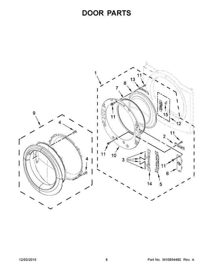 Diagram for WGD87HEDW1