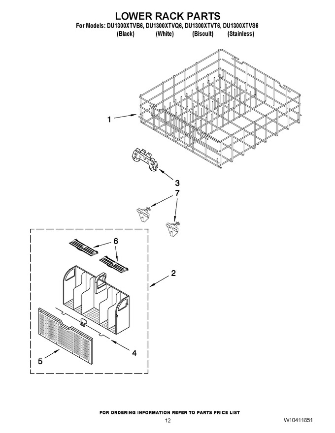 Diagram for DU1300XTVQ6