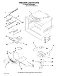 Diagram for 02 - Freezer Liner Parts