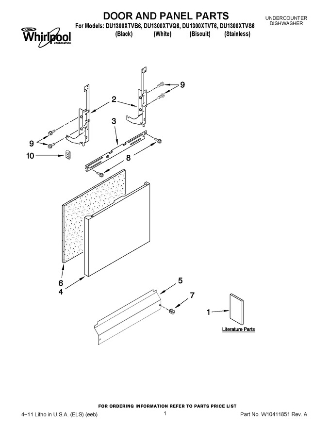 Diagram for DU1300XTVS6