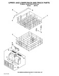 Diagram for 09 - Upper And Lower Rack And Track Parts