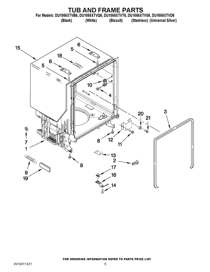 Diagram for DU1055XTVT6
