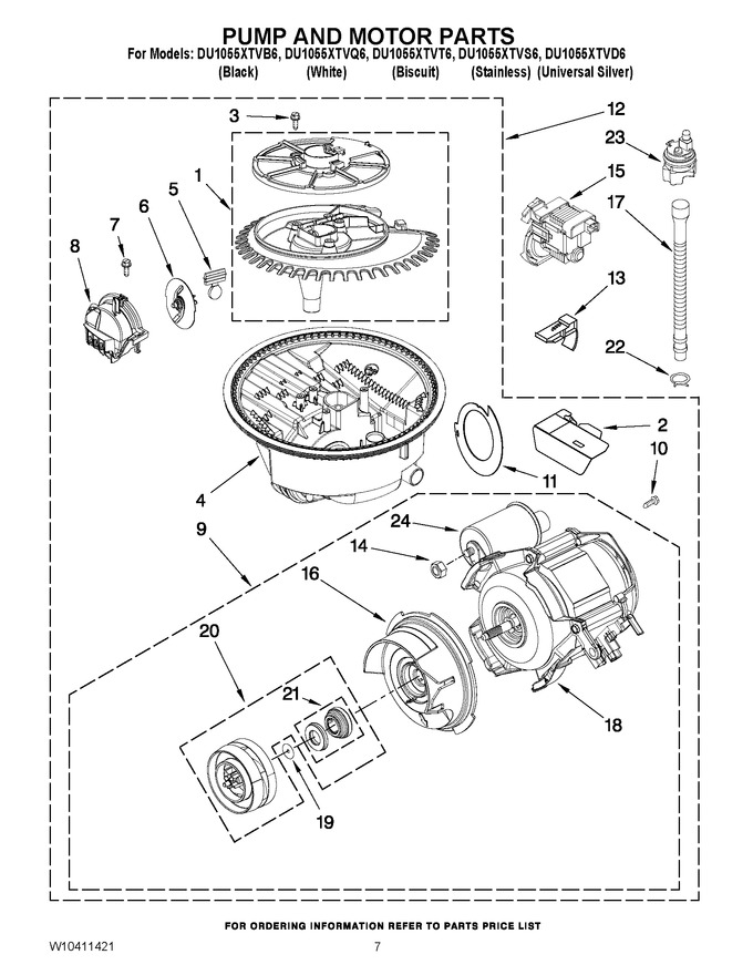 Diagram for DU1055XTVT6