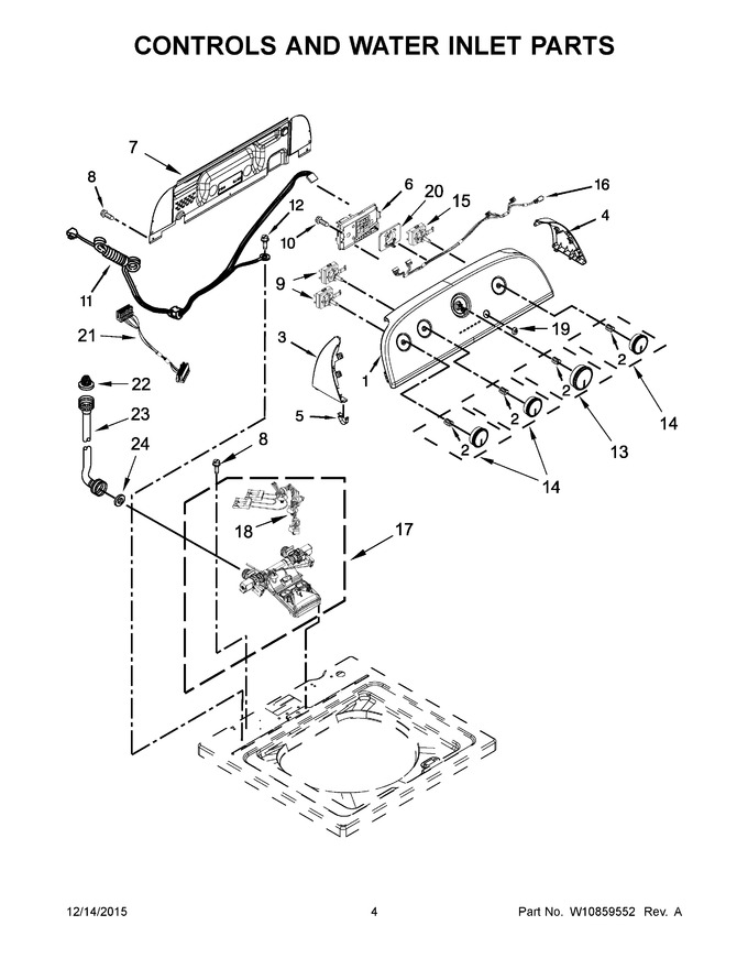 Diagram for 7MWTW1604DM1