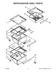 Diagram for 04 - Refrigerator Shelf Parts