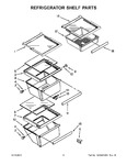 Diagram for 04 - Refrigerator Shelf Parts