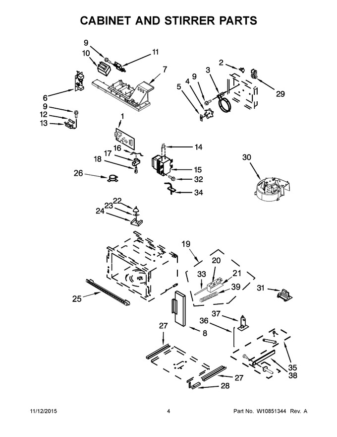 Diagram for KOCE507EWH04