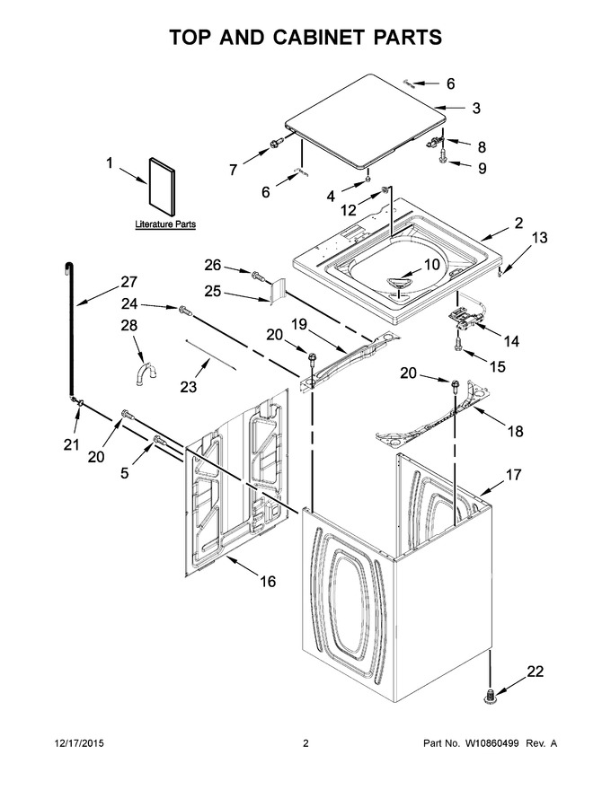 Diagram for 2DWTW4845EW0