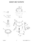 Diagram for 04 - Basket And Tub Parts