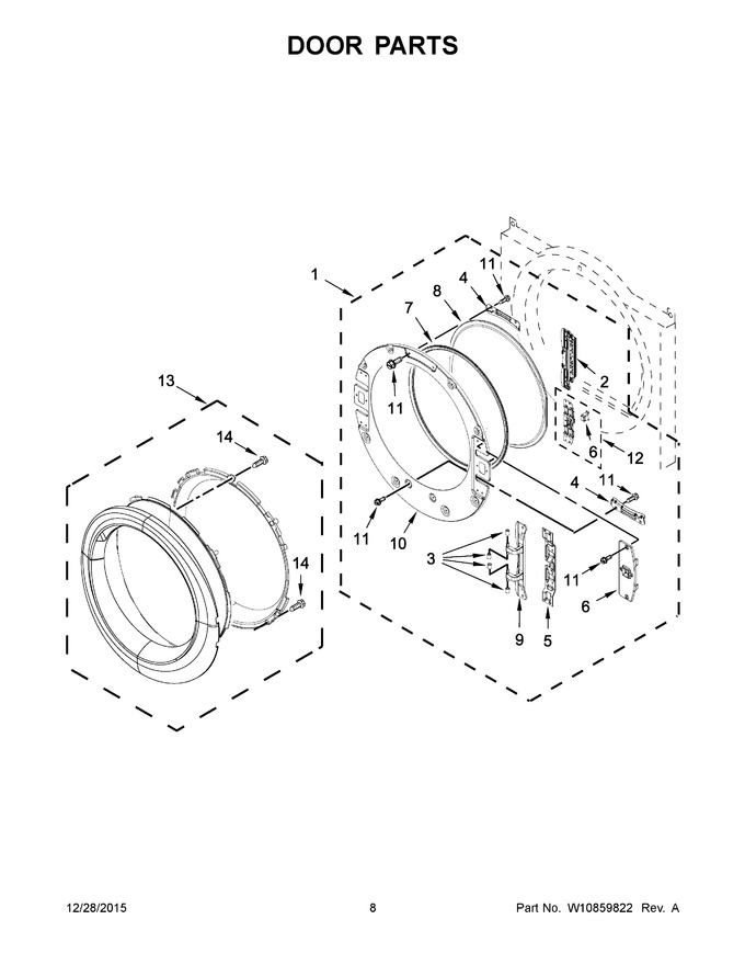 Diagram for YWED95HEDW1