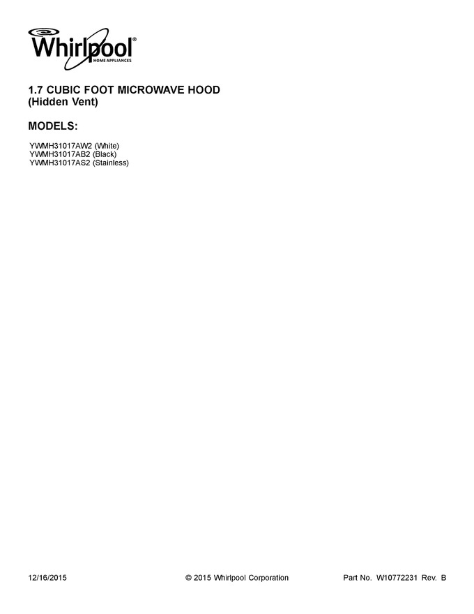 Diagram for YWMH31017AW2
