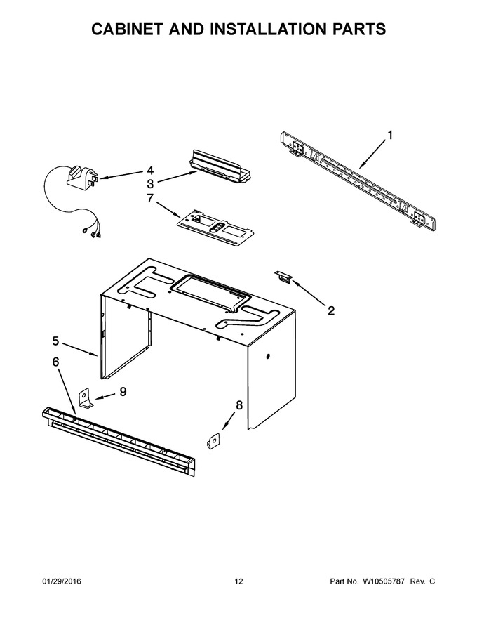 Diagram for WMH2175XVT4