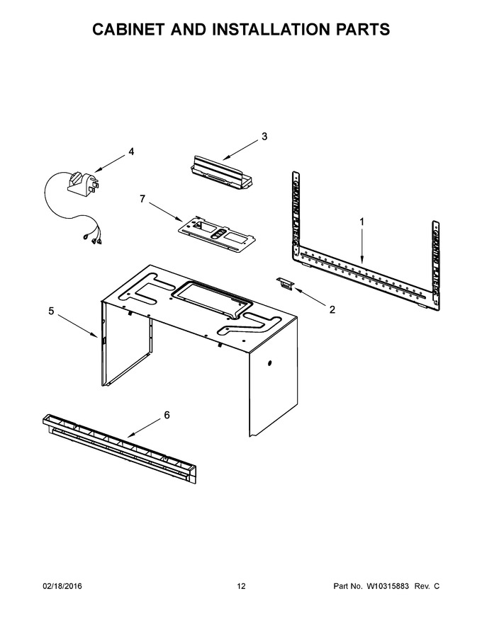Diagram for WMH1163XVB0
