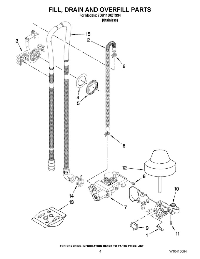 Diagram for 7DU1100XTSS4