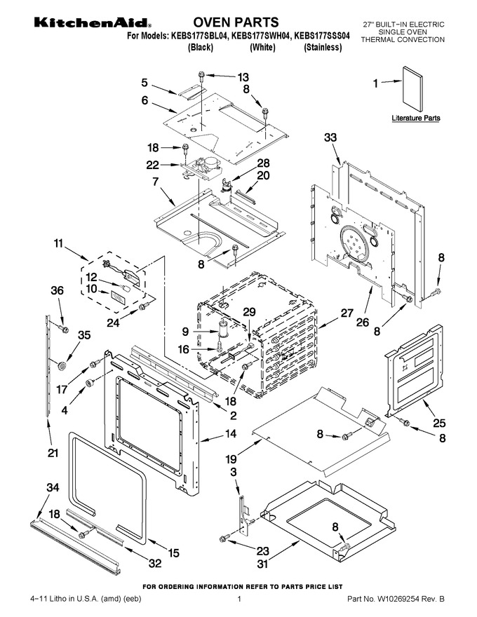 Diagram for KEBS177SBL04
