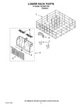 Diagram for 11 - Lower Rack Parts
