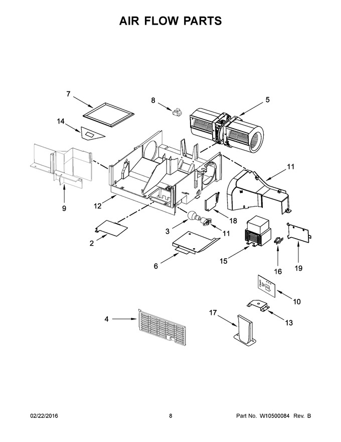 Diagram for WMH1163XVD3