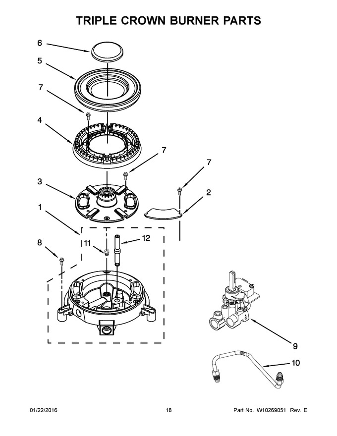Diagram for KGSS907SWH02