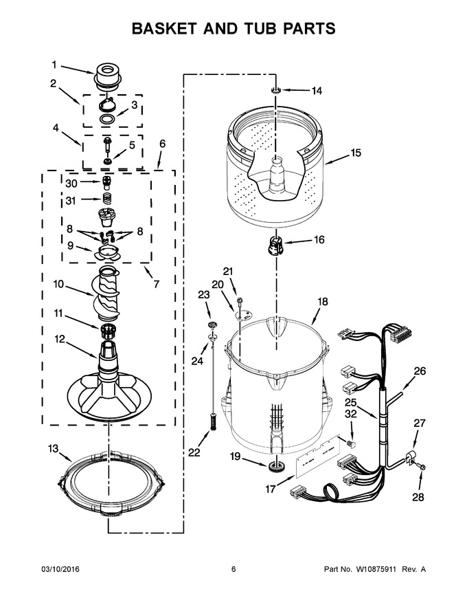 Diagram for 3DWTW4840YW1