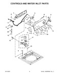 Diagram for 03 - Controls And Water Inlet Parts