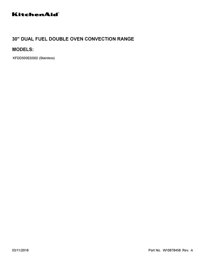 Diagram for KFDD500ESS02