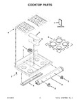 Diagram for 02 - Cooktop Parts