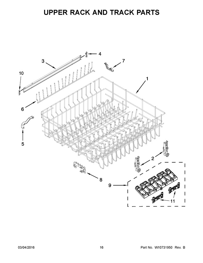 Diagram for WDT720PADW0