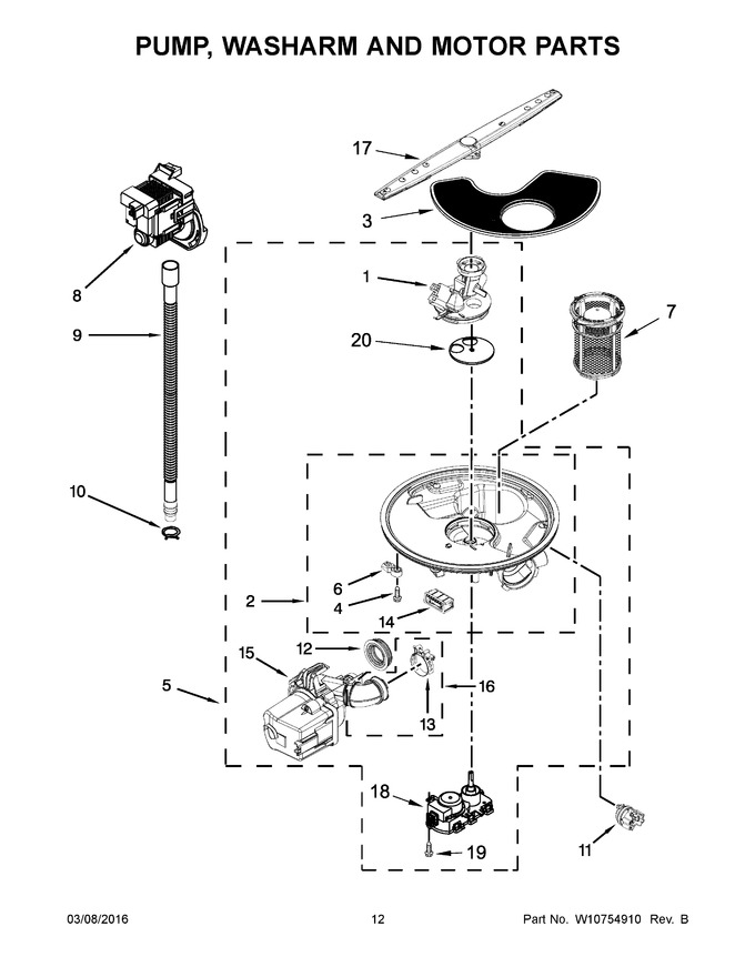 Diagram for WDT720PADM1