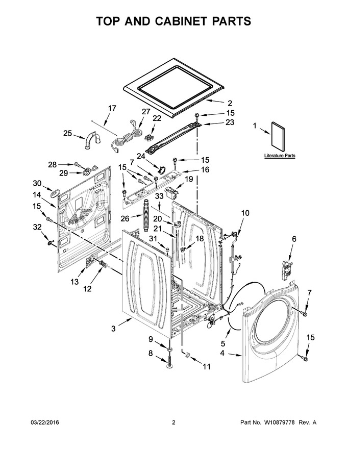 Diagram for WFW61HEBW1