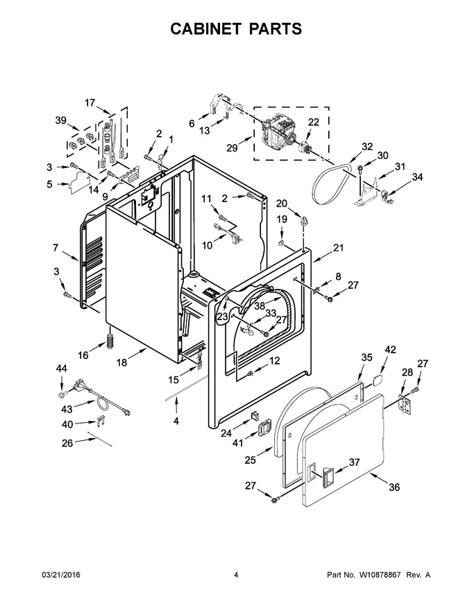 Diagram for YWED4616FW0