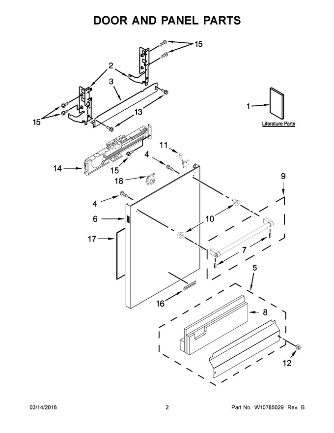 Diagram for KDTE104EBL0