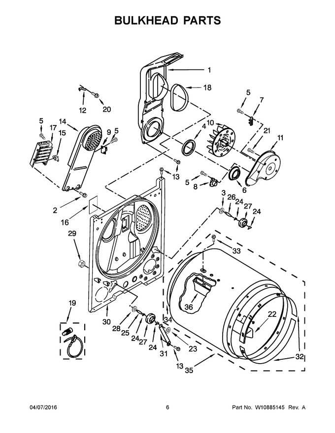 Diagram for YWED4815EW1
