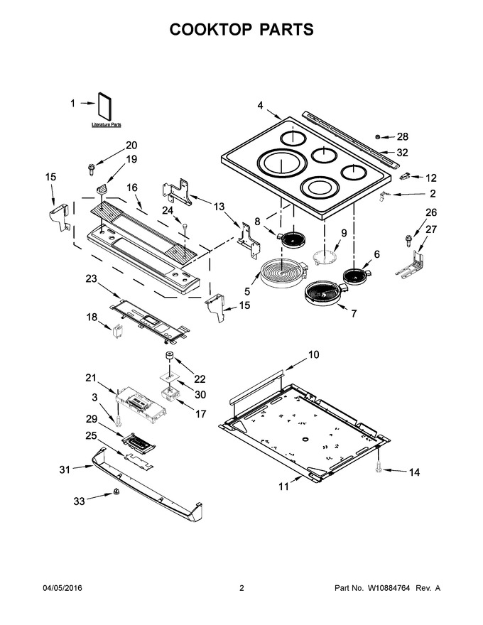 Diagram for YWEE745H0FE0