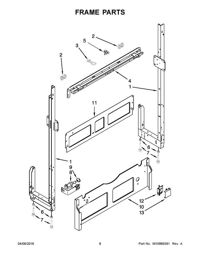 Diagram for WDF550SAFS0