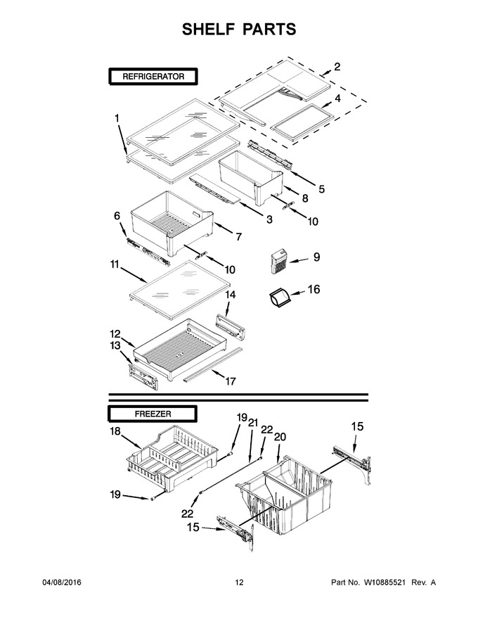 Diagram for WRF560SFYH04