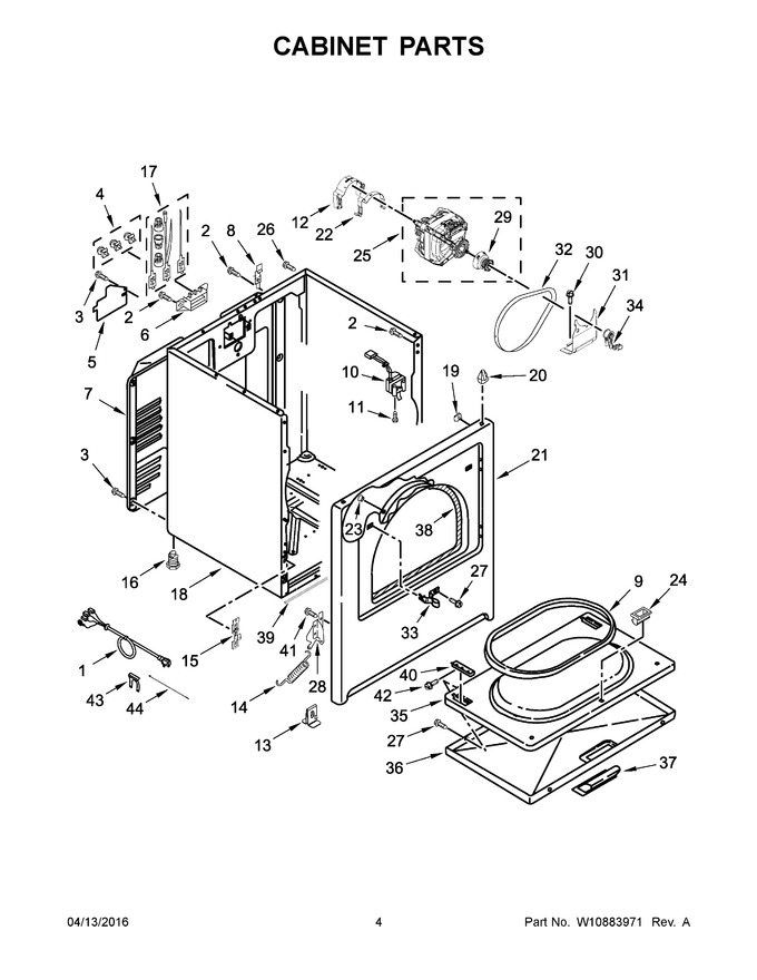 Diagram for YWED4916FW0