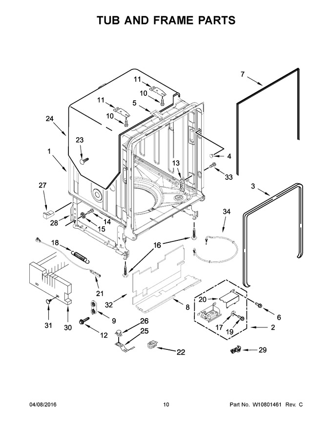 Diagram for KDTM404EBS1
