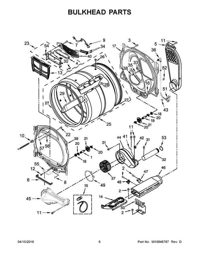Diagram for WED9500EC0