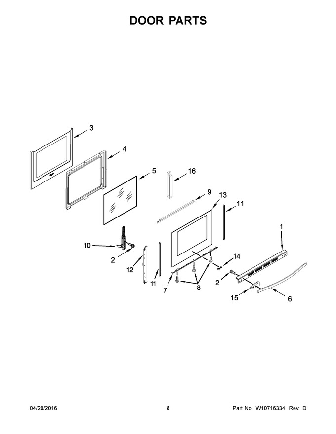 Diagram for WEG730H0DW0