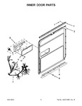Diagram for 04 - Inner Door Parts