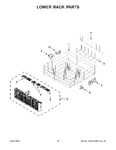 Diagram for 10 - Lower Rack Parts