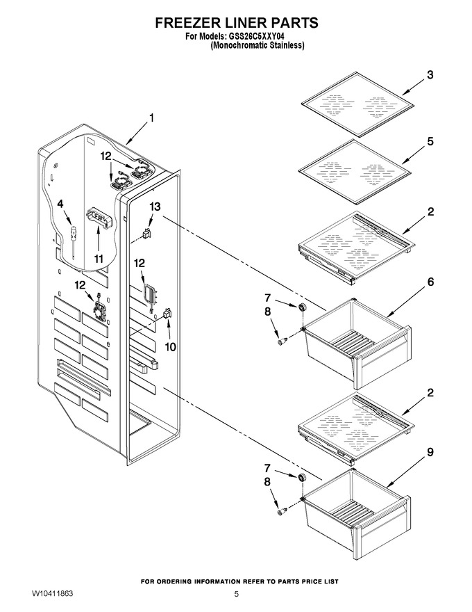 Diagram for GSS26C5XXY04