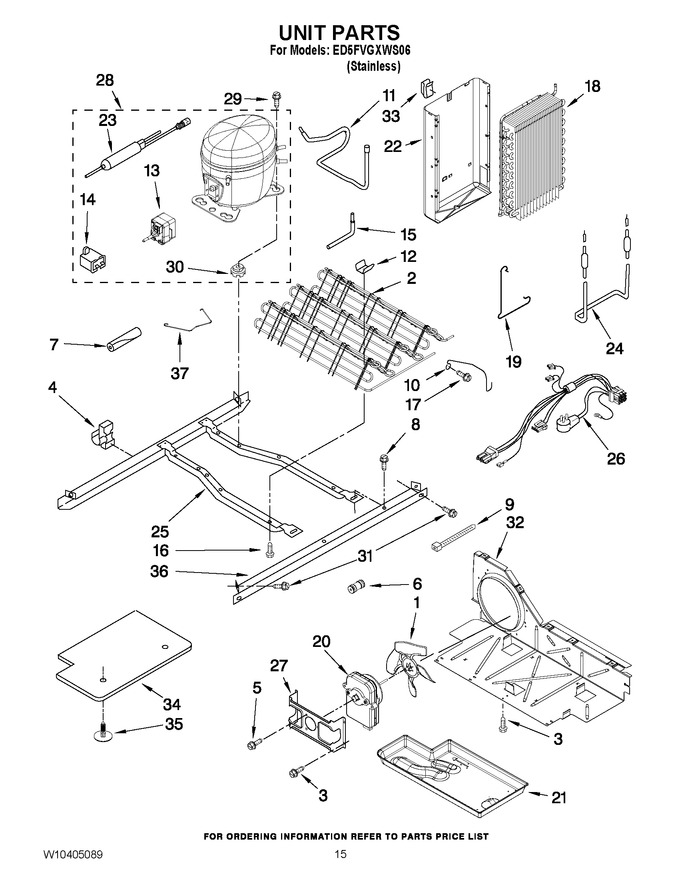 Diagram for ED5FVGXWS06