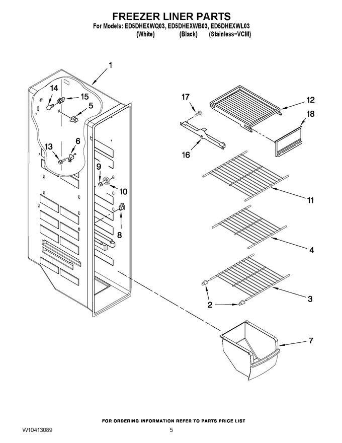 Diagram for ED5DHEXWL03