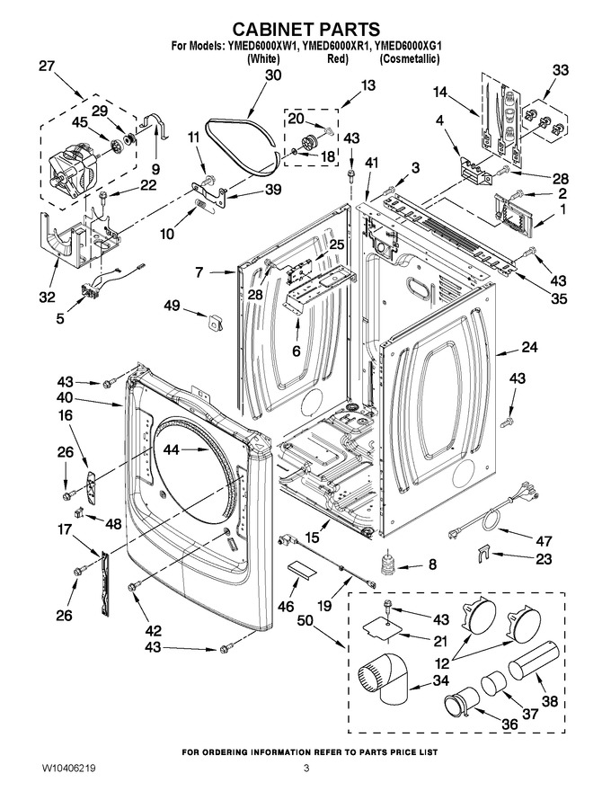 Diagram for YMED6000XG1