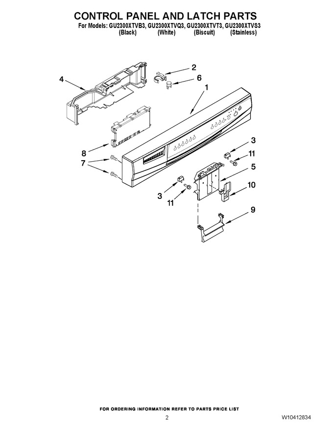 Diagram for GU2300XTVT3