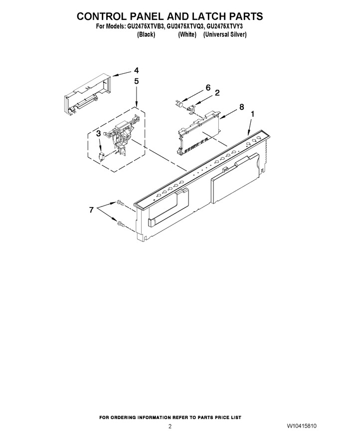 Diagram for GU2475XTVQ3