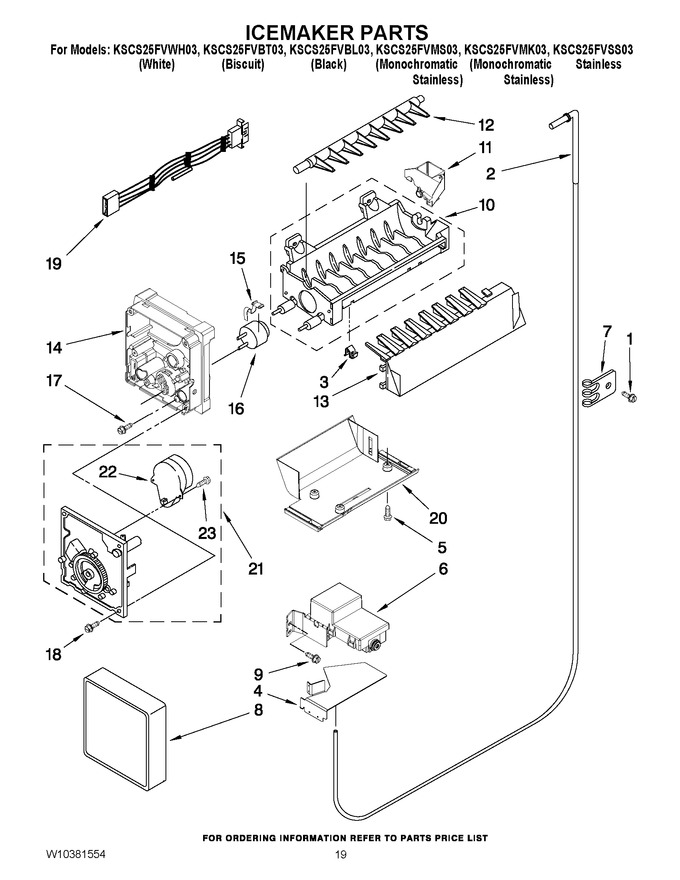 Diagram for KSCS25FVMK03