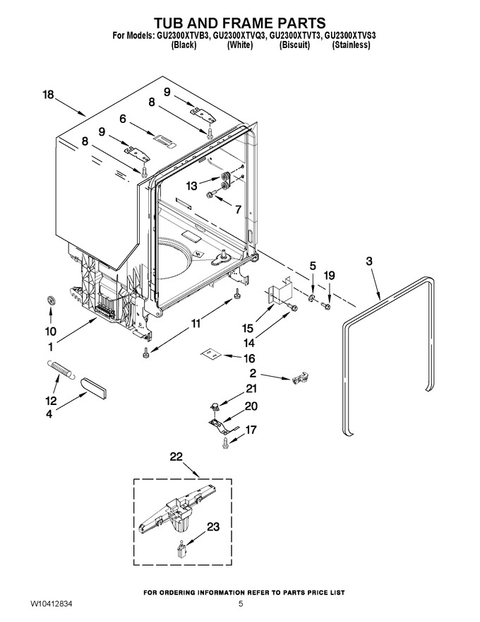 Diagram for GU2300XTVQ3