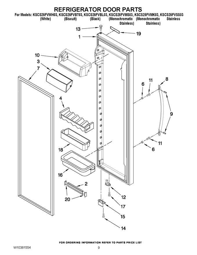 Diagram for KSCS25FVMK03